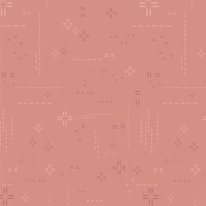Rosebud Decostitch Elements - Sold by the Half Yard - Art Gallery Fabrics - 100% Cotton - DSE-728