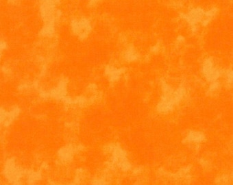 100/% Cotton Blender Fabric Orange Cloud Cover Robert Kaufman Fabric By The Yard