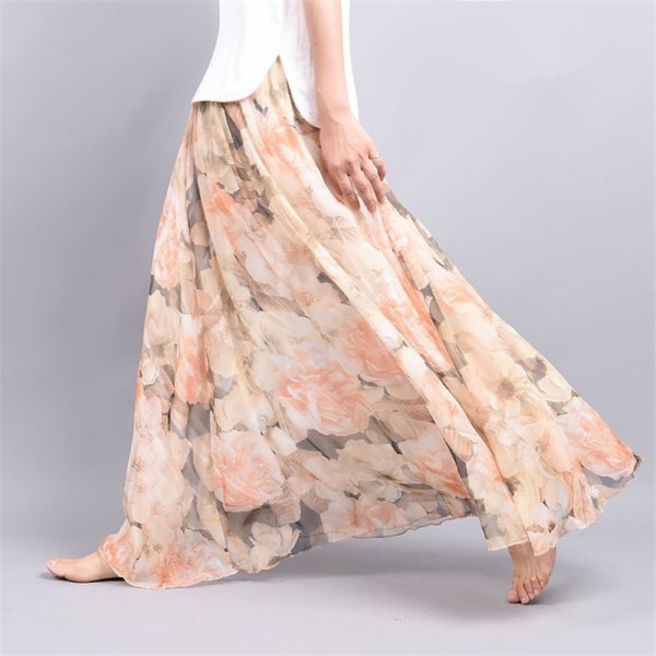 Flowing Skirt Etsy
