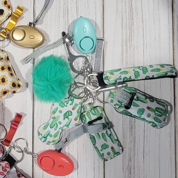 Self Defens Key Chain Set Etsy