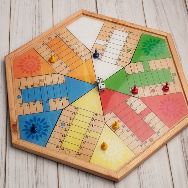 Parcheesi Board Game Etsy