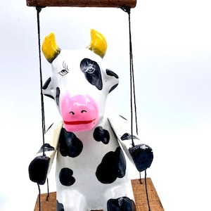 Cow On a Spring
