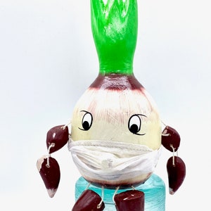 Organic Scallion Shelf Sitter... Don&#39;t Be a Home Wrecker Get The Whole Stew!!   Ask For The Mask!!