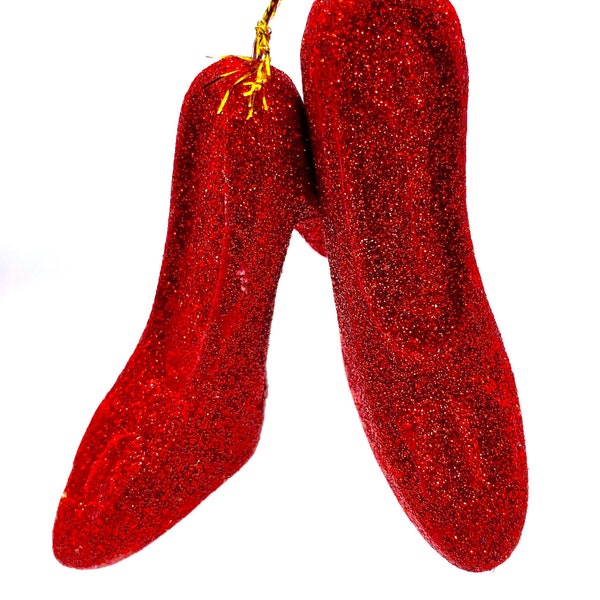 Ruby Slipper Christmas Tree Ornament