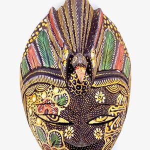 Hand Painted Javanese Batik Mask