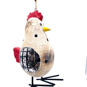 Granit Hahn Christbaumschmuck