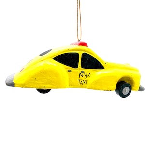 N.Y.C.Taxi Cab Christmas Tree Ornament