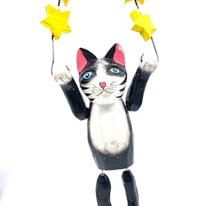 Cat Halo Christmas Ornament