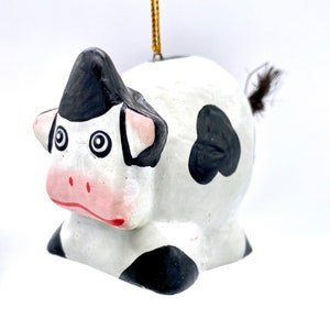Cow Bola Christmas Tree Ornament