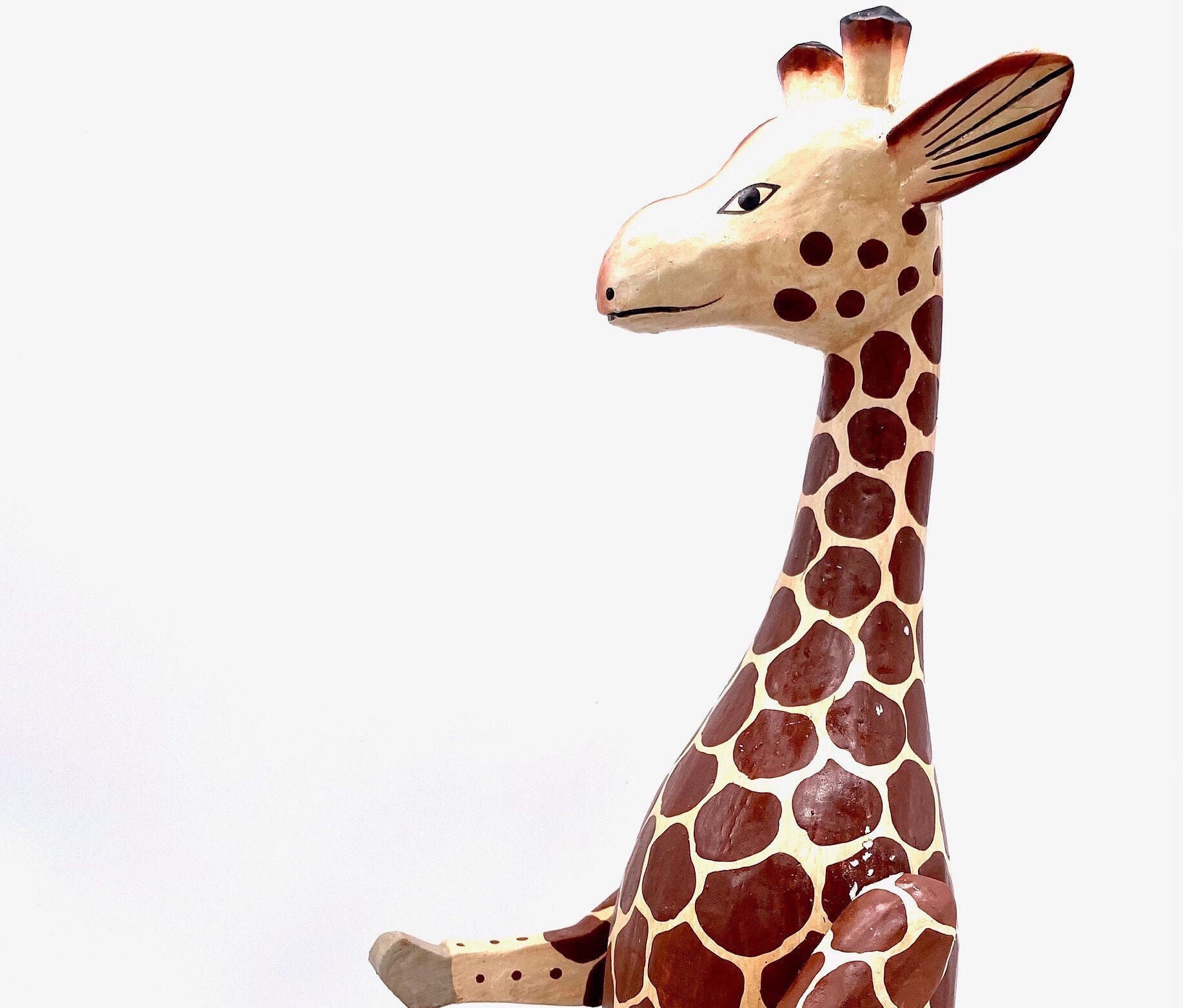 Sitting Giraffe Puppet