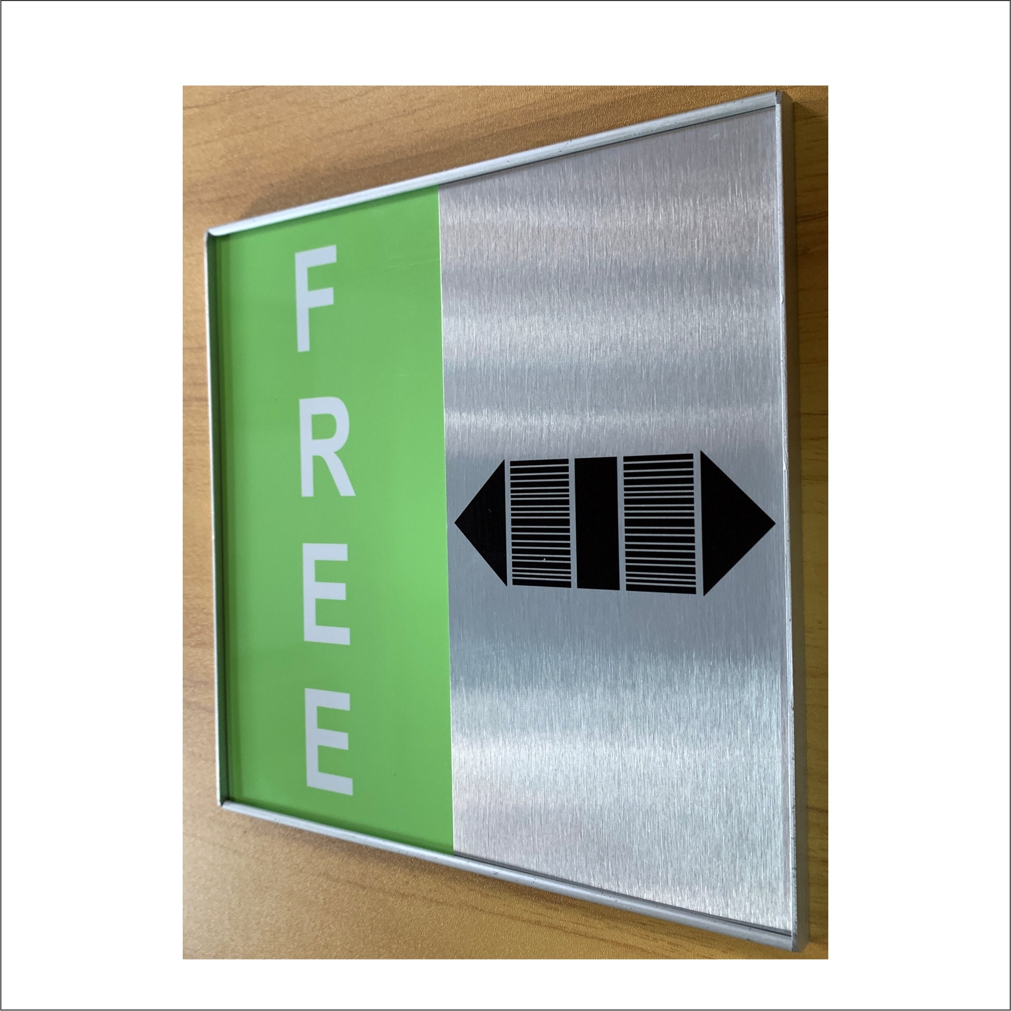 FREE BUSY Slider Door Nameplate Slider Name Plate Office Door Plate