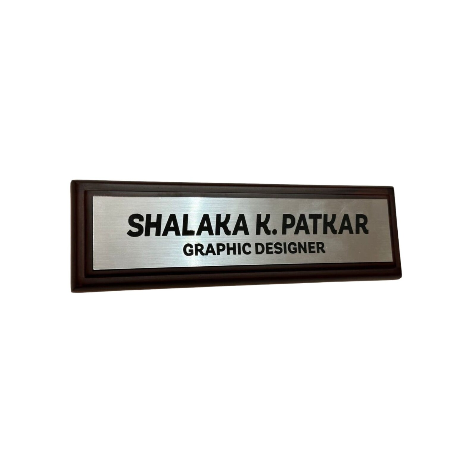 Personalized Name Plate Custom Engraved Name Plate MDF Etsy