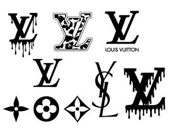 picture Louis Vuitton Logo Svg lv muster svg etsy