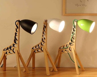 giraffe table lamp