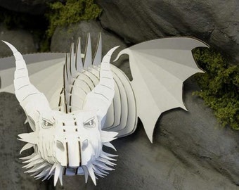 Download Laser Cut Dragon Etsy