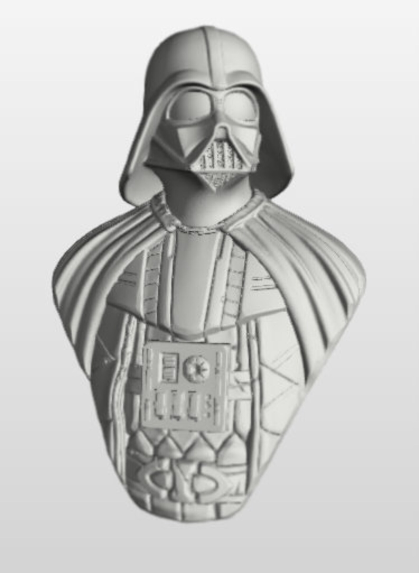 Darth Vader on the Layout stand for the 3D printer Ready 3D Etsy