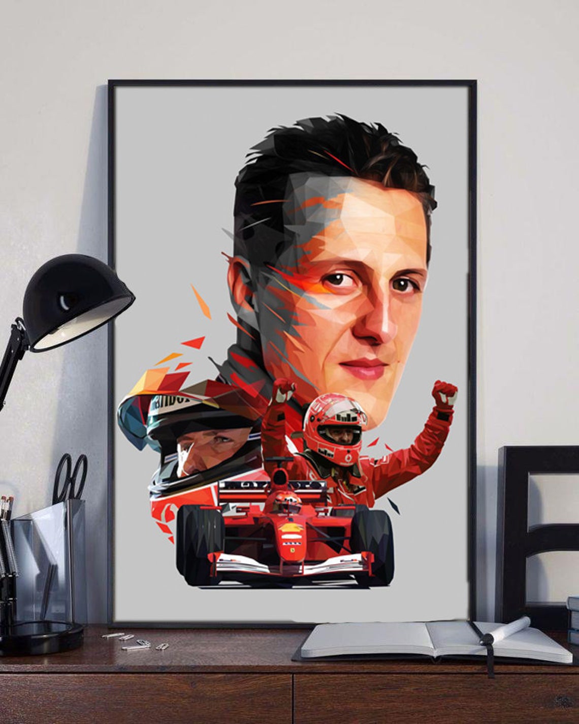 Michael Schumacher Poster Michael Schumacher gift Michael | Etsy