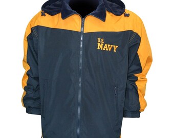 Navy Windbreaker - Etsy