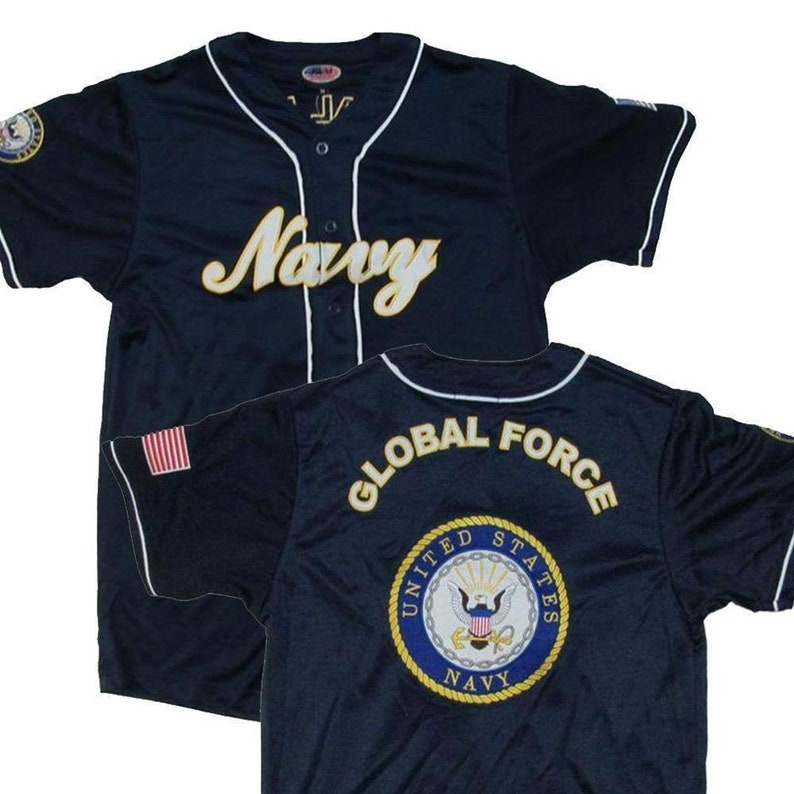 Navy Baseball Jersey U.S