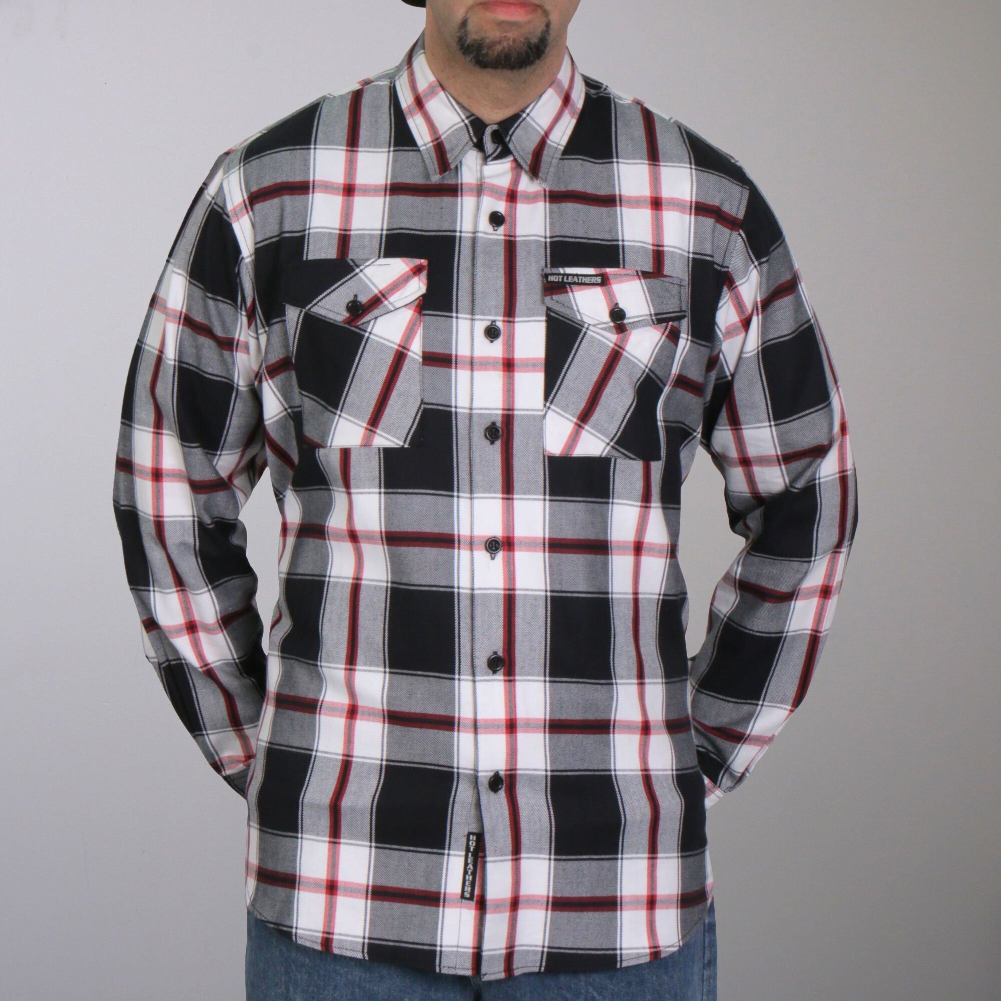 biker plaid shirts