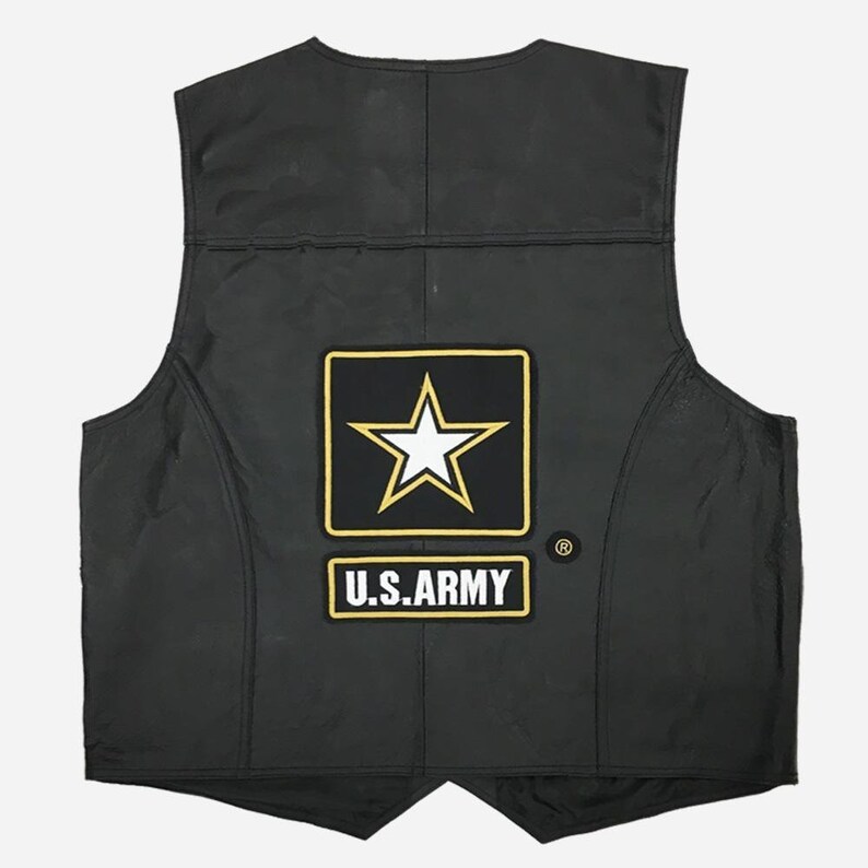 U.S Army Leather Vest