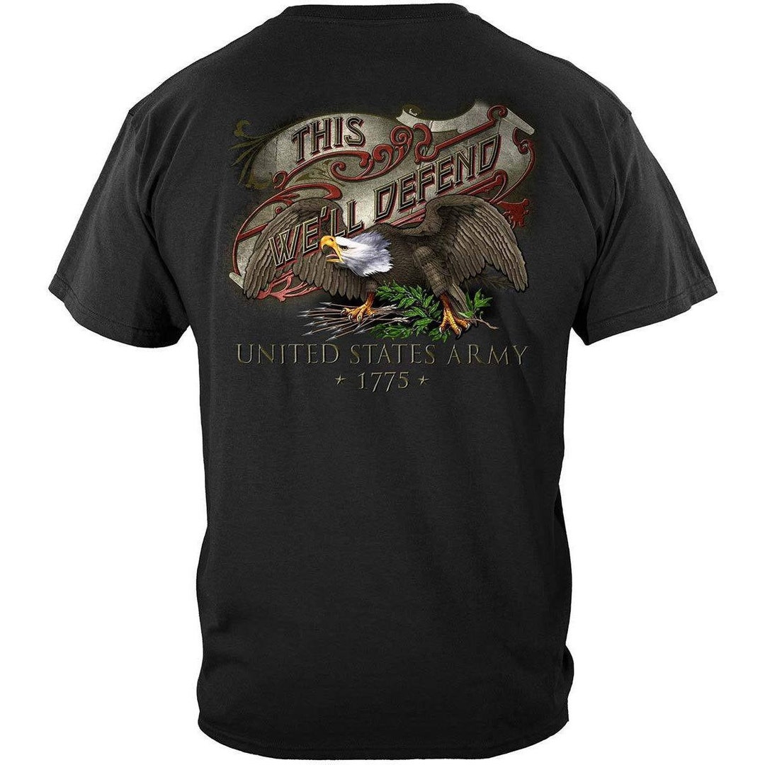 Army This We'll Defend T-shirt - Etsy