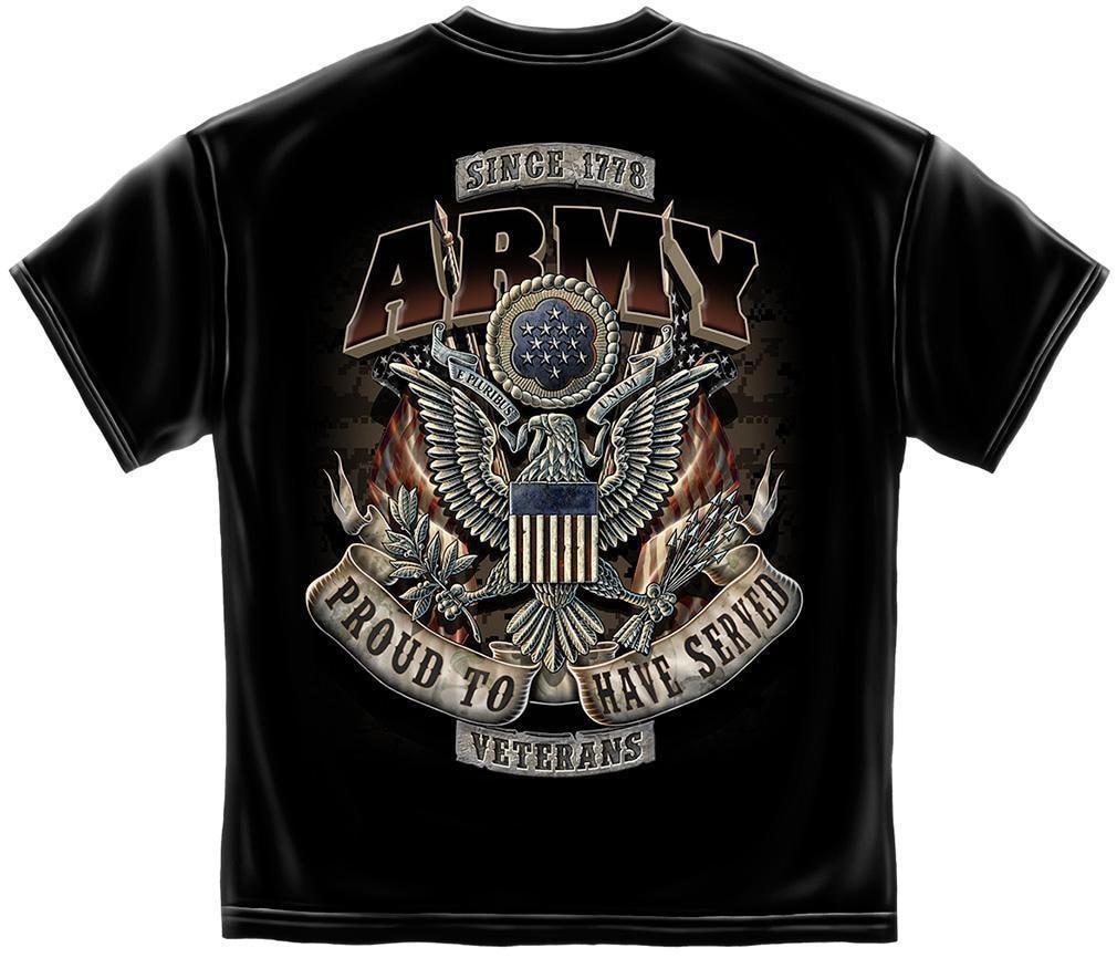 ARMY Proud to Have Served T-shirt - Etsy