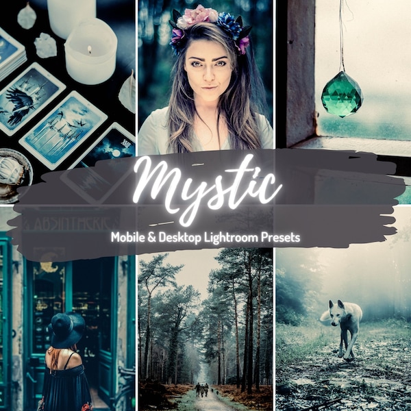 Lightroom Presets, Dark and Moody Presets, Mobile Presets, Desktop Preset, Instagram Filters, Lightroom Mobile Presets, Gothic Presets