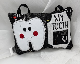 Collingwood AFL - Inspired Tooth Fairy Pillow