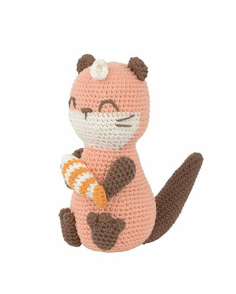 AMIGURUMI KIT CROCHET lulu Otter Diy Amigurumi Etsy UK