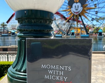 Moments With Mickey Memory Book - Disney photo album and souvenir holder
