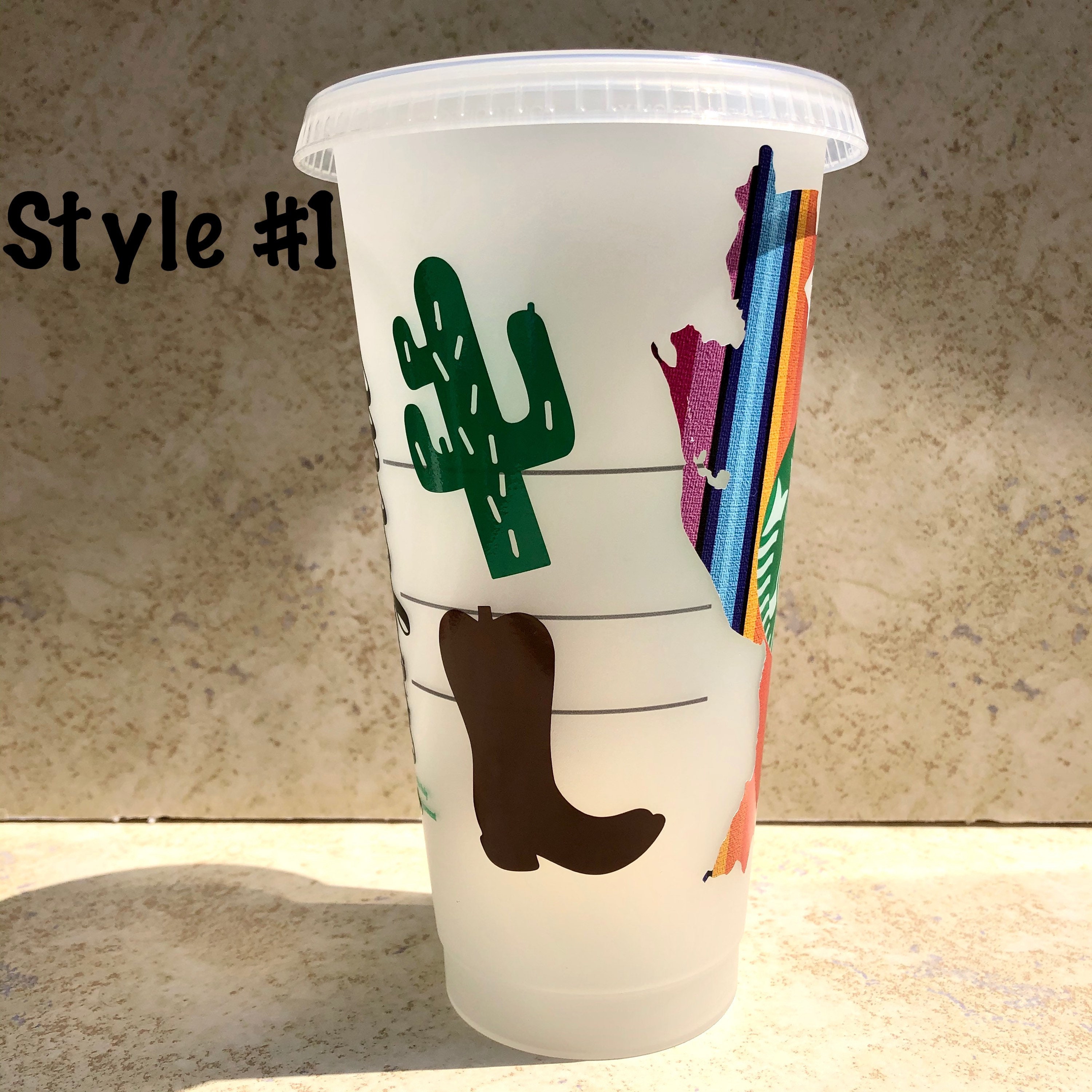 Mexico Starbucks Cup Serape Starbucks Cold Cup Personalized Etsy España