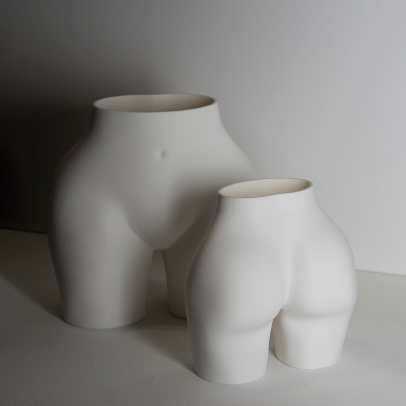 Bum Vase Body Booty Planter Pampas Grass Vase Cute Bunny Etsy