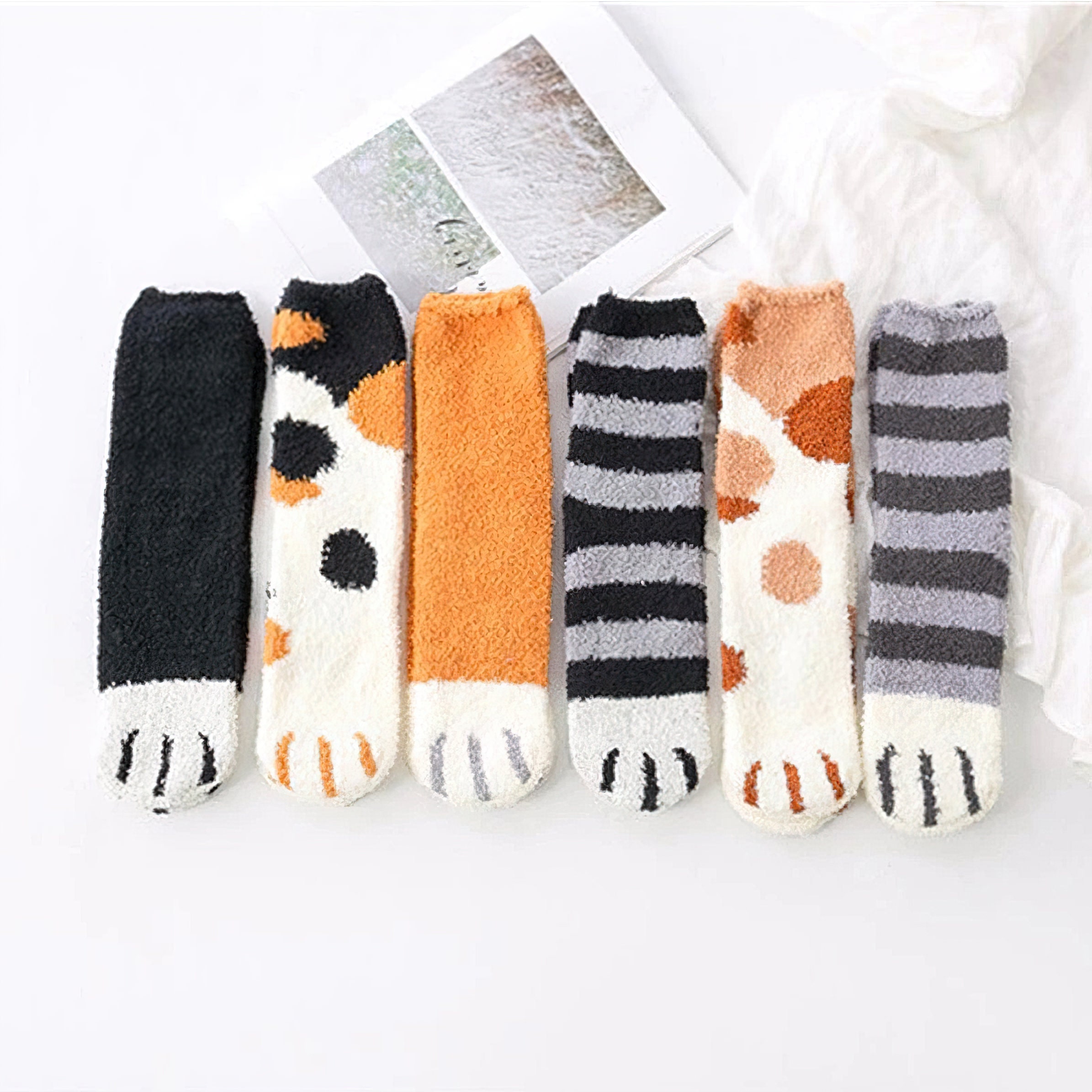 warm cat socks