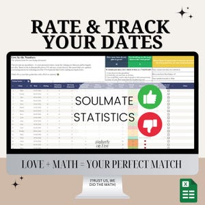 Romantik med siffror | Dejtingspårning och poängsystem + matchningsmatematik | Digital kärlekskalkylator | Hitta kärleken med hjälp av statistik