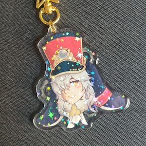 Honkai Star Rail Holo Keychains