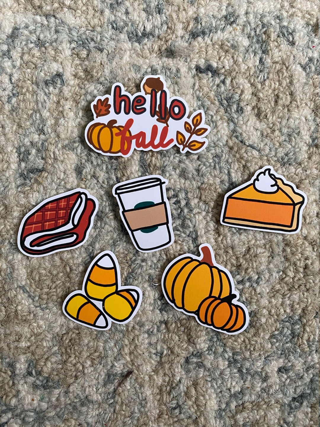 Cozy Fall Sticker Pack - Etsy