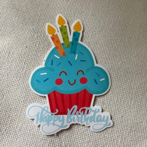 happy birthday sticker