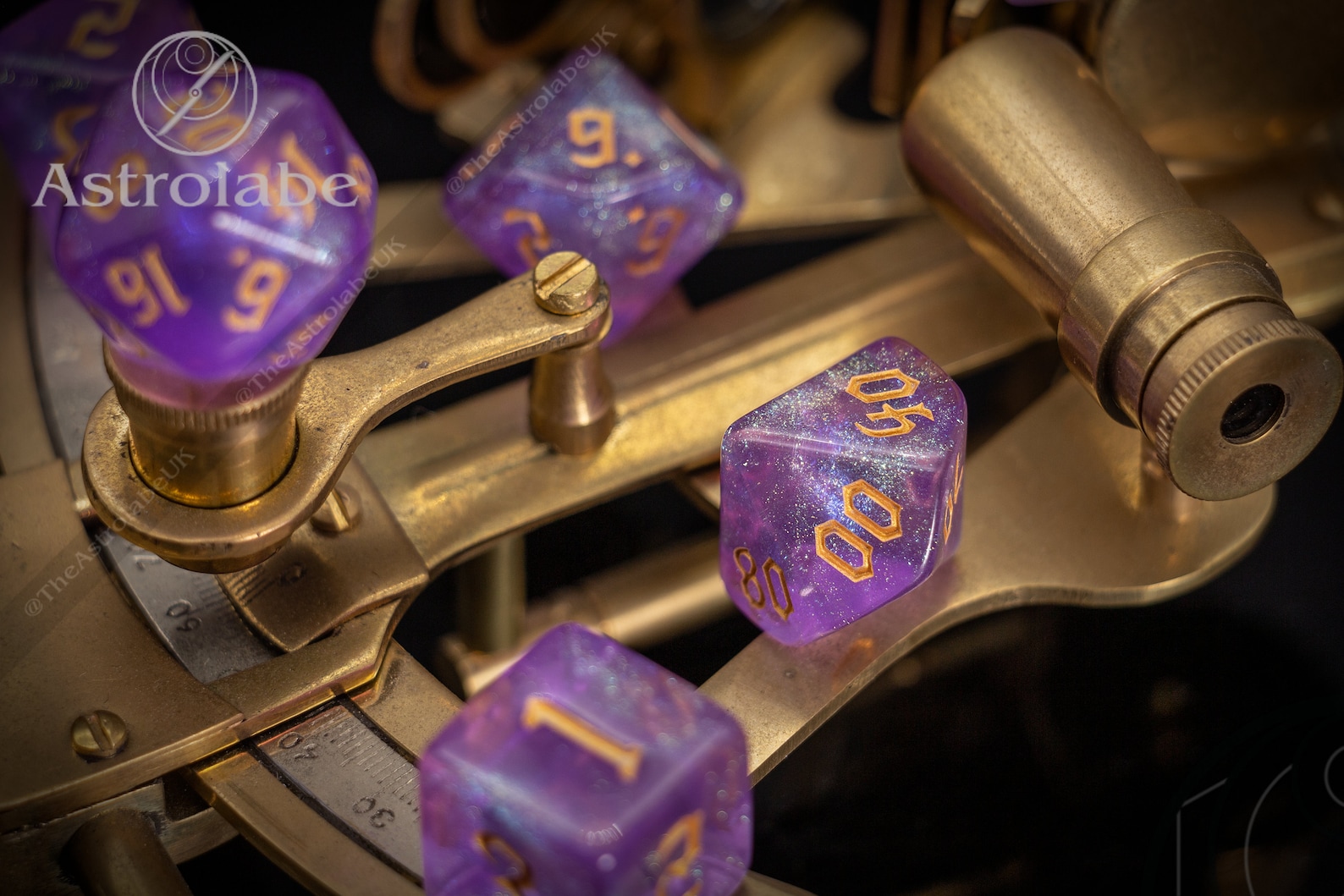 Arcane Lock Dnd Glitter Dice Set Perfect Christmas Gift for Etsy