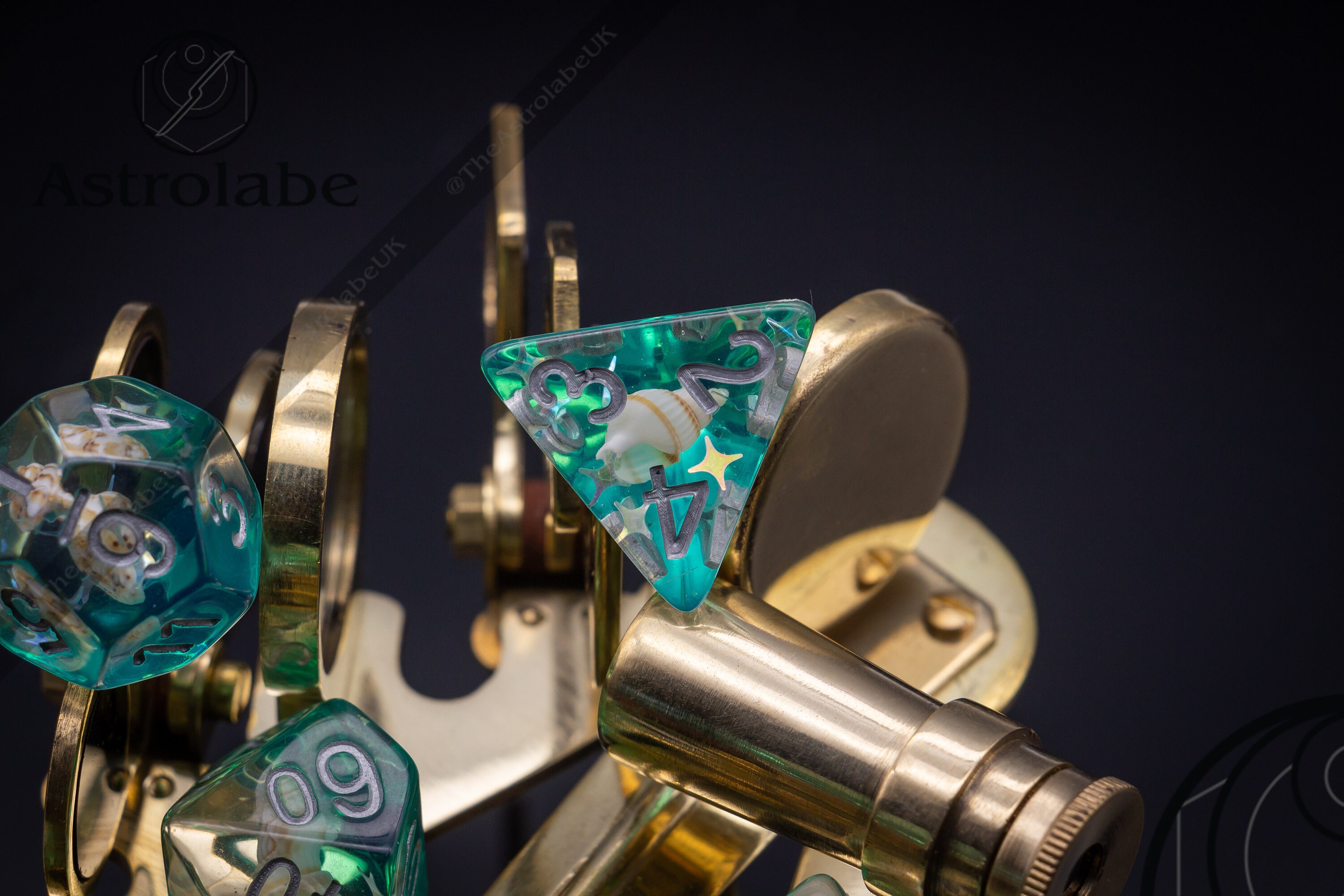 Under the Sea Tide Pool DnD Dice set Dungeons&Dragons Etsy