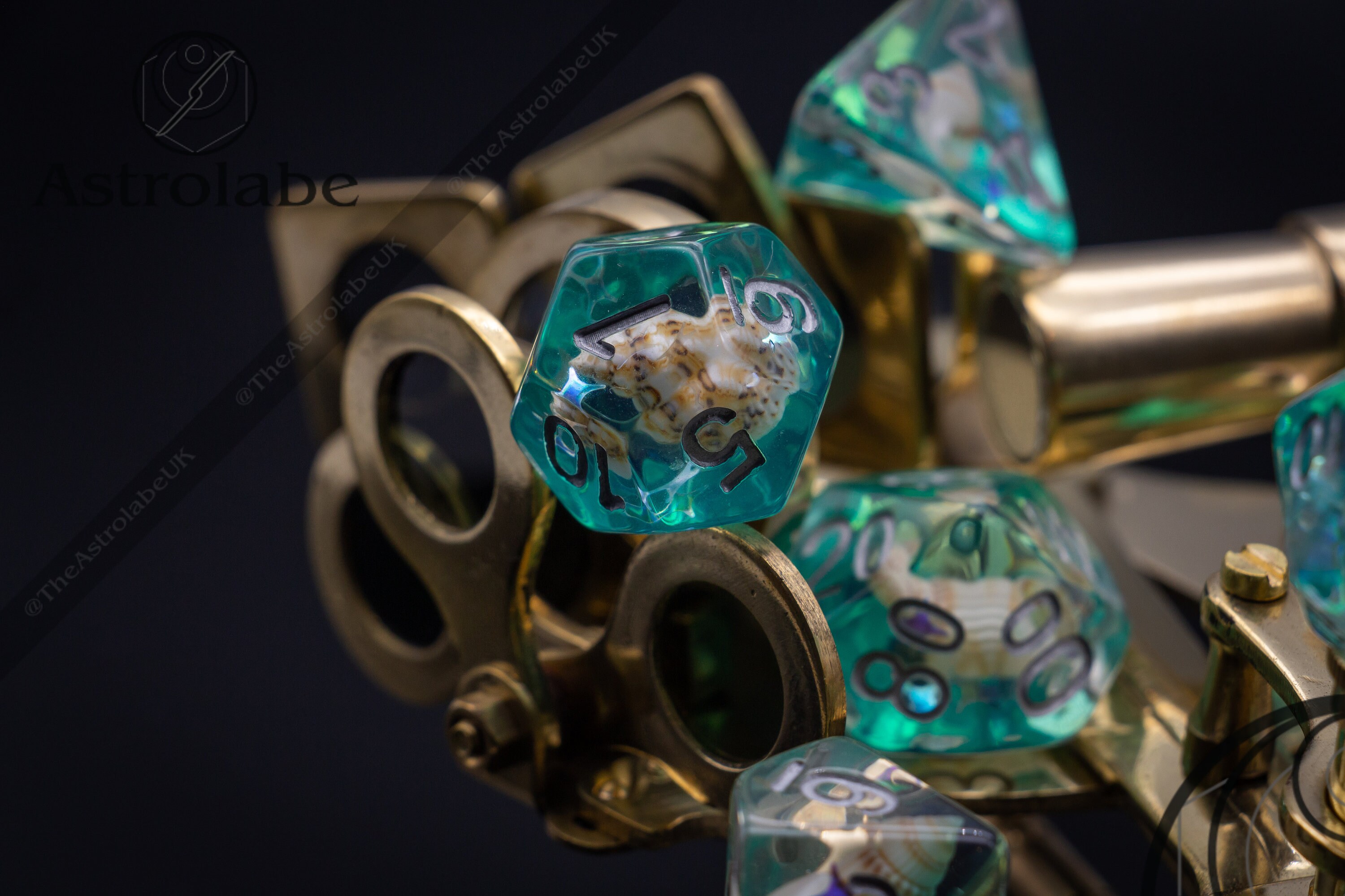 Under the Sea Tide Pool DnD Dice set Dungeons&Dragons Etsy