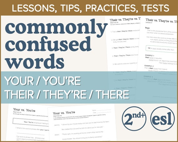 printable grammar worksheets for 2nd grade up pronouns esl etsy ireland