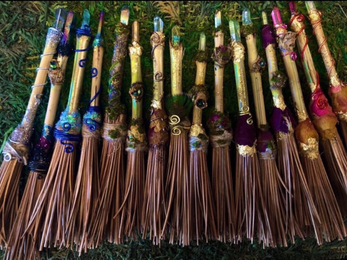 Mini besoms mini brooms witchs brooms Etsy