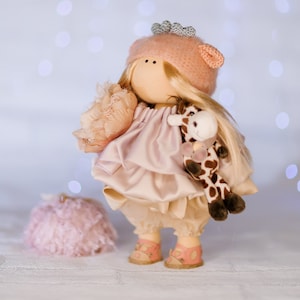 Handmade Tilda doll, Cool Interior doll, doll gift for her, Сute doll, Toy, Soft toy