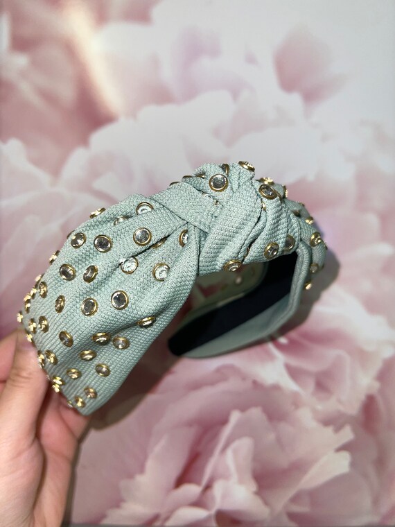 Jewelled Headband for Women Fashion Hair Accessories Top Knot Hairband  Gift
