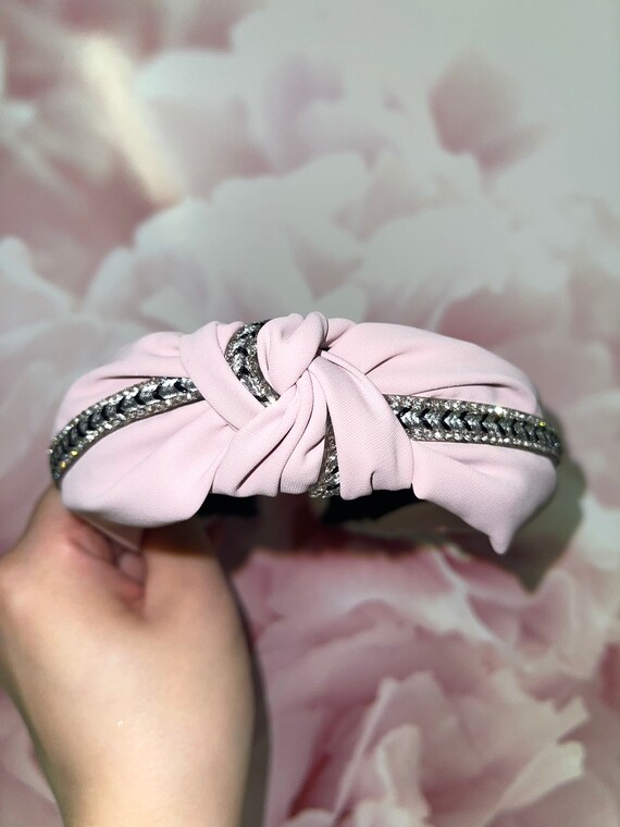 Diadema Con Rosas, Diadema Con Nudo Superior, Diadema Para