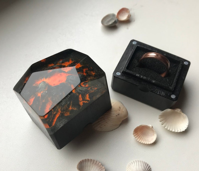 resin ring box