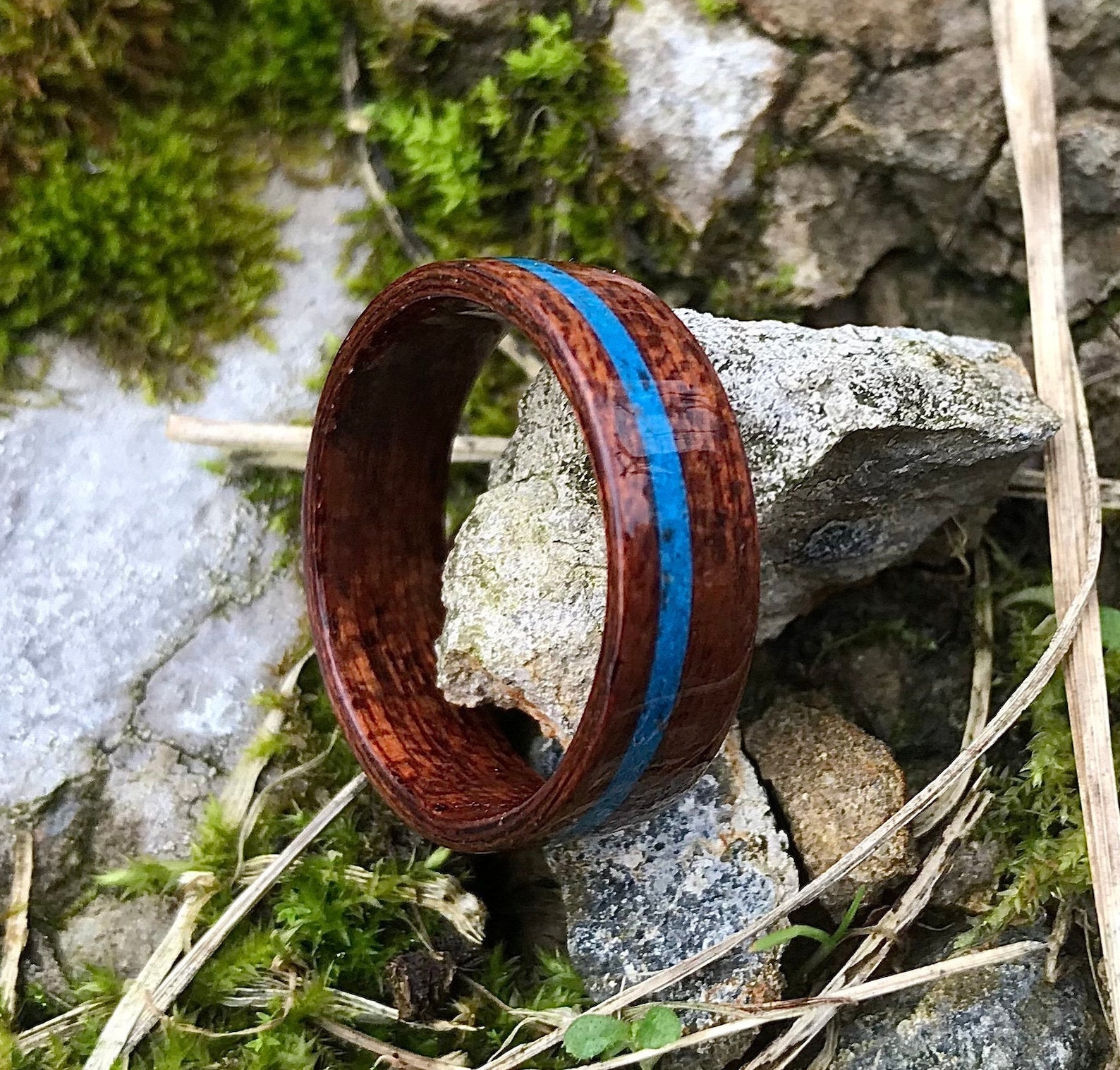 Ring wood. Wood ring.wood rings for men. 5 Year Anniversary. Etsy