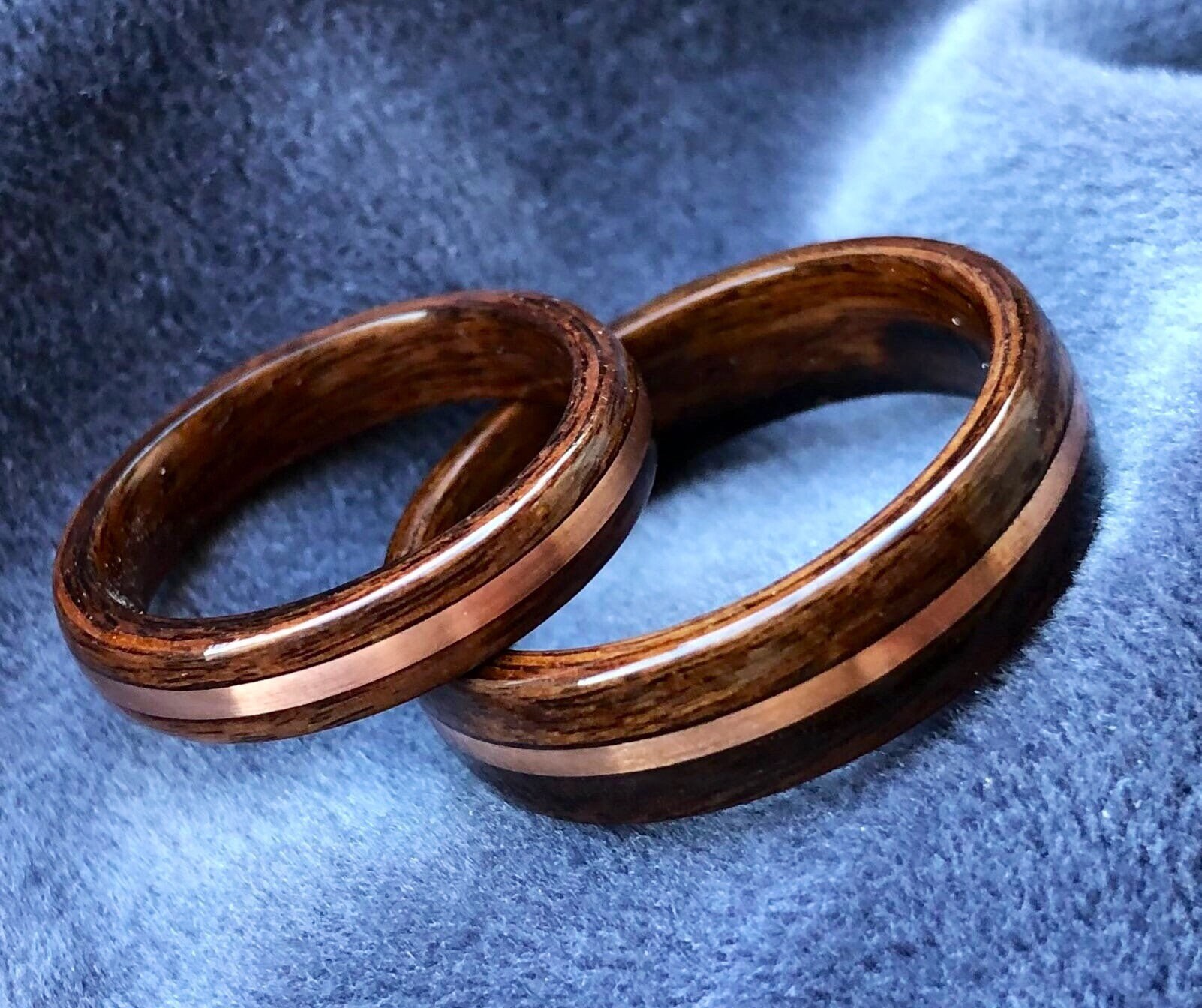 Walnut Bentwood Ring Walnut Wooden Ring Wood Wedding Band Bentwood