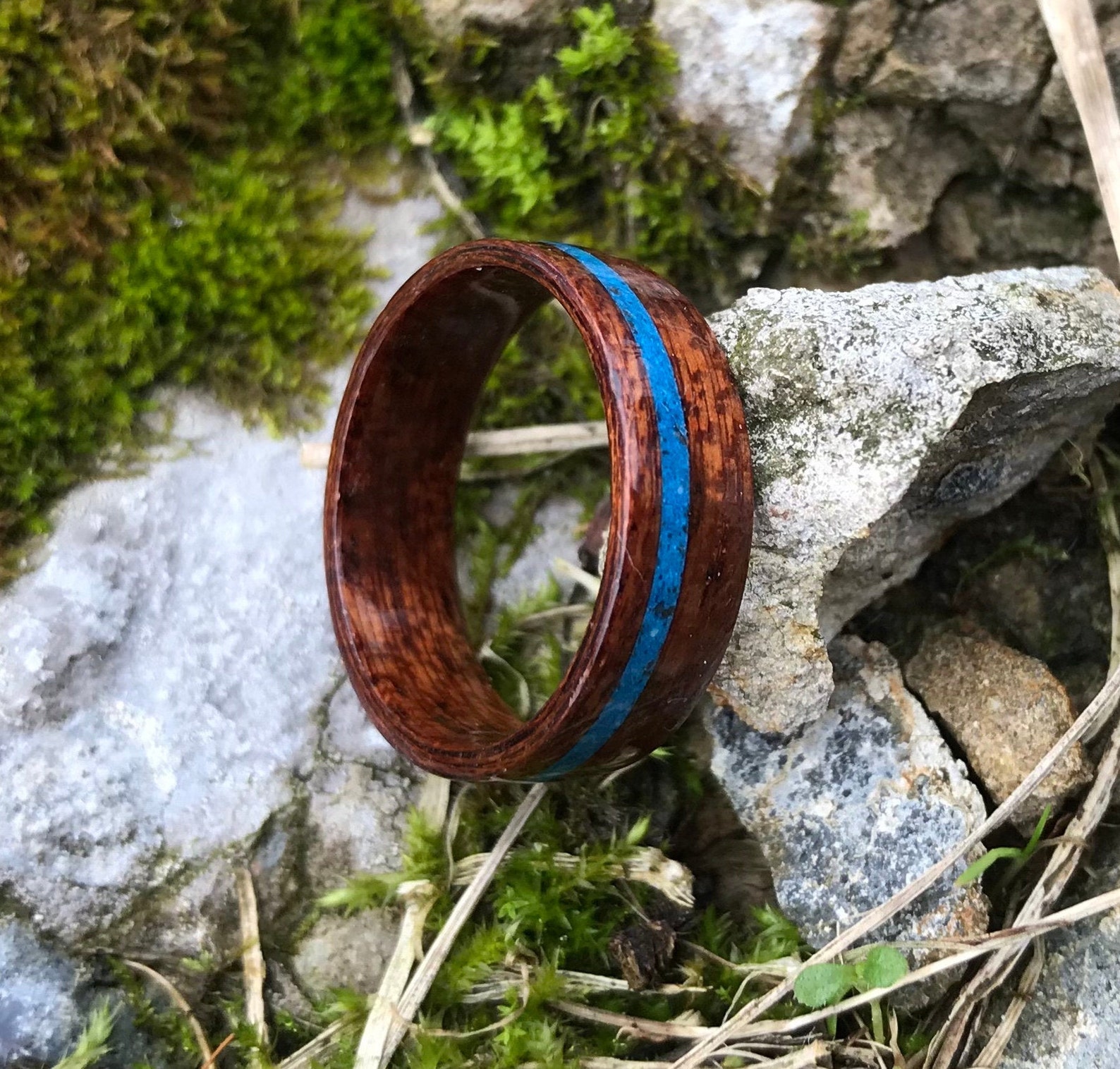 Ring wood. Wood ring.wood rings for men. 5 Year Anniversary. Etsy
